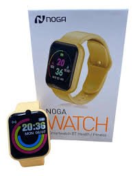 RELOJ SMART NOGA AMARILLO NG-SW04 AM - Imagen 3