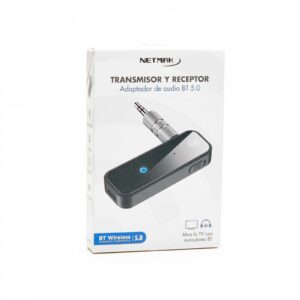 ADAPTADOR DE AUDIO TRANSMISOR/RECEPTOR 5.0 - NETMAK - NM-BT7