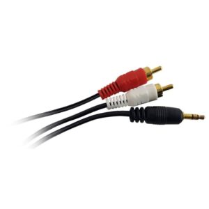 CABLE AUDIO 3.5 A RCA 5MTS NISUTA nscau355