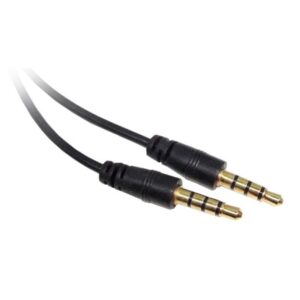 CABLE AUDIO 3.5 A 3.5 NISUTA 2 MTS 4 SECCIONES nscau35s142