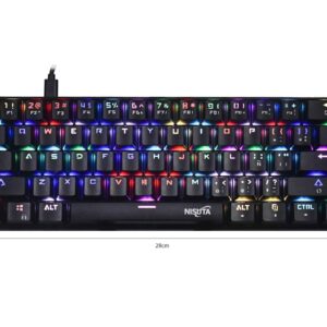 TEC NISUTA MECANICO NS-KBGZ61 RGB 61TECLAS