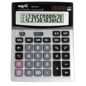 CALCULADORA NISUTA NSCALC2 12 DIGITOS SOLAR