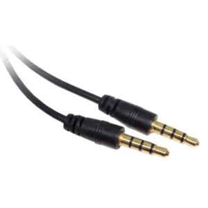 CABLE AUDIO 3.5 A 3.5 NISUTA 1 MTS 4 SECCIONES NSCAU35S14