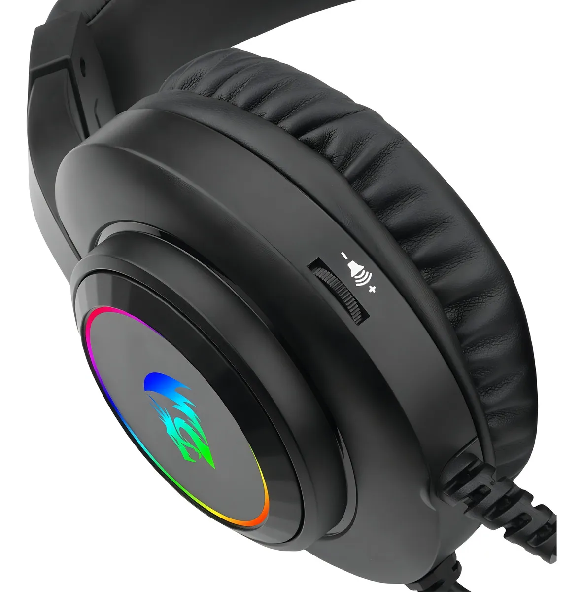 AURI REDRAGON HYLAS C/mic 3.5mm USB NEGRO RGB - H260-RGB - Imagen 5