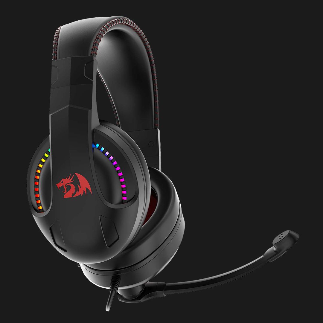 AURI REDRAGON OVER EAR H211 CRONUS BLACK -H211-RGB - Imagen 3