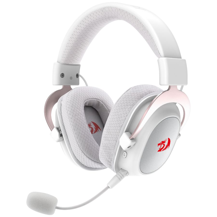 AURI REDRAGON GAMER ZEUS X H510 C/MIC. BLANCO H510W-RGB - Imagen 2