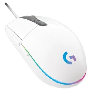 MOUSE LOGITECH G203 LIGHTSYNC GAMING WHITE (910-005794)