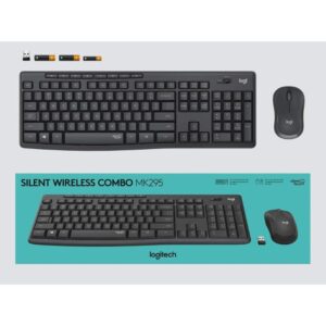 TEC+MOUSE INAL. LOGITECH MK295 USB NEGRO