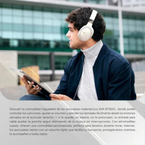 Auricular BT Heatset MEM SD Vincha Ajustable P47 5.0+EDR