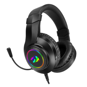 AURI REDRAGON HYLAS C/mic 3.5mm USB BLANCO RGB - H260W-RGB