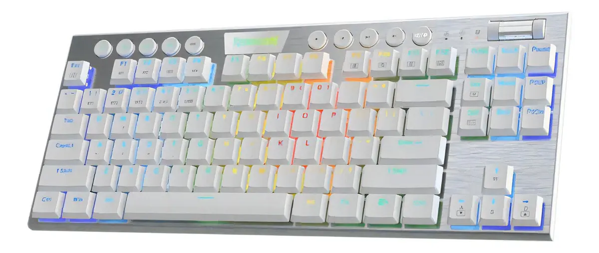 TEC GAMER REDRAGON HORUS TKL BLANCO WIRELESS RED SWITCHES - K621W-RGB-SP RD - Imagen 2
