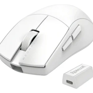 MOUSE INALAMBRICO REDRAGON M916 K1NG PRO 4K WHITE - M916W-PRO-4K