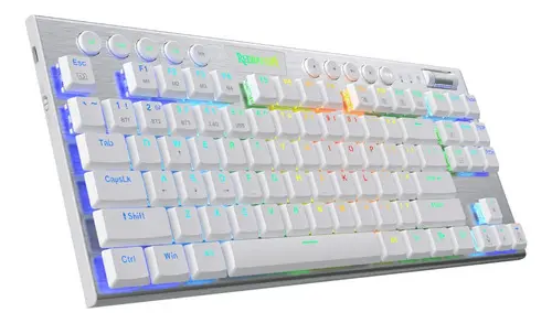 TEC GAMER REDRAGON HORUS TKL BLANCO WIRELESS RED SWITCHES - K621W-RGB-SP RD
