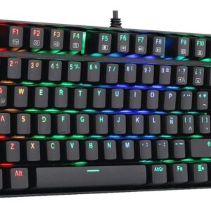 TEC Gamer Redragon Kumara RGB Switch Azul - K552RGB-1-SP-B (negro)