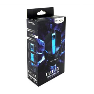 Mouse Gamer Netmak Galax USB Negro Retroiluminado - NM-GALAX