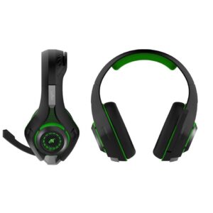 AURI NISUTA GAMER PS4 NSAUG300 MICROF verde-negro