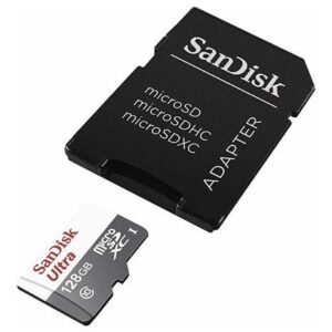 MEM SD MICRO Sandisk Ultra 128GB C10 c/ada 100M EAN: 619659185107