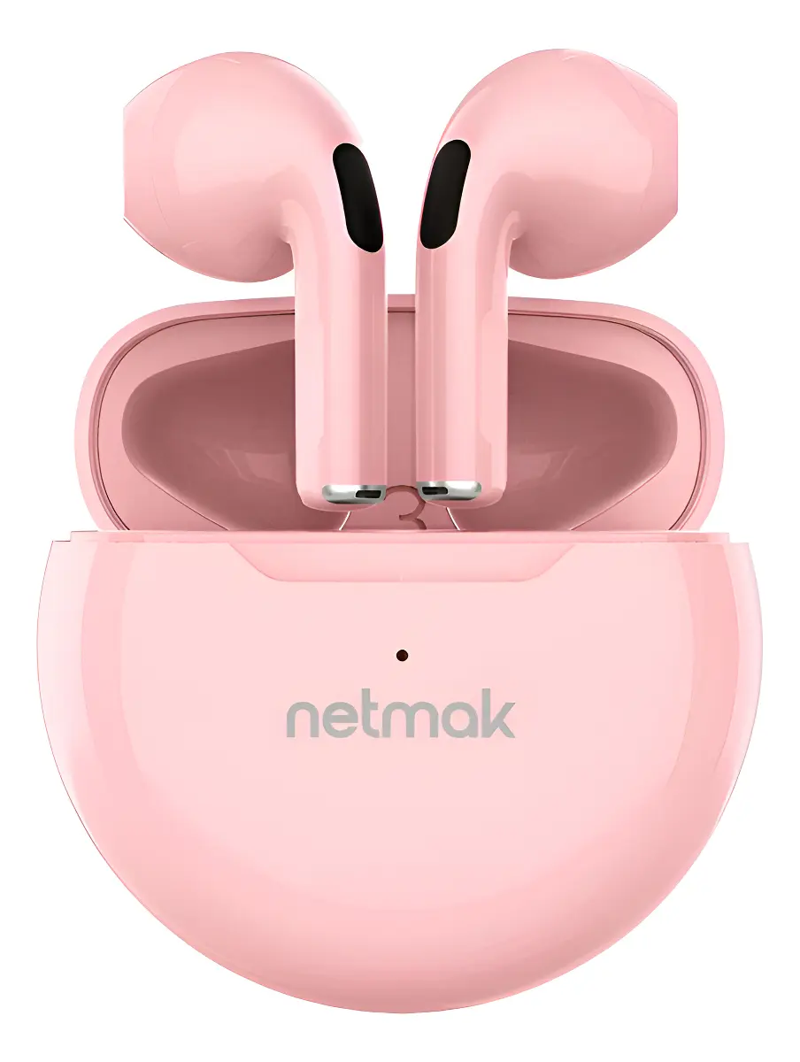 AURI BLUETOOTH IN-EAR NETMAK TOUCH ROSA - NM-GUMY-P - Imagen 3