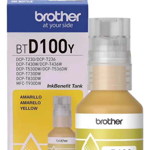 BROTHER BTD100YMEX AMARILLO