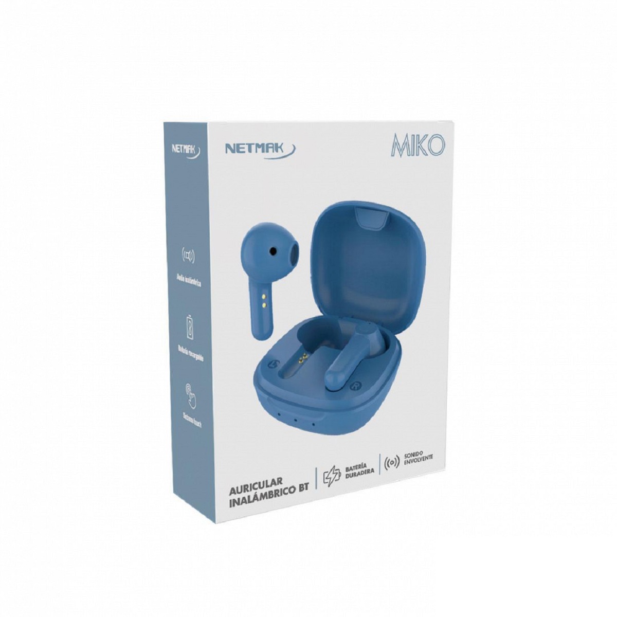 AURICULARES BT IN-EAR NETMAK - NM-MIKO-B - Imagen 3
